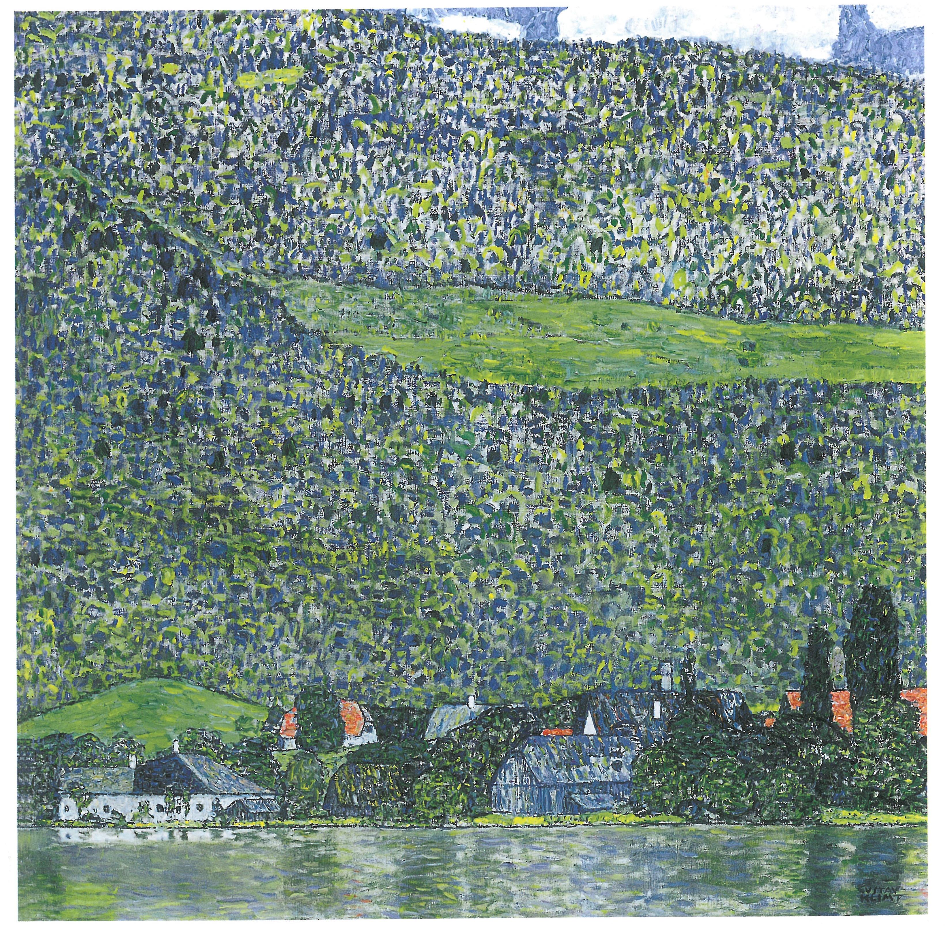 Gustav Klimt - Litzlberg on Lake Attersee 1914